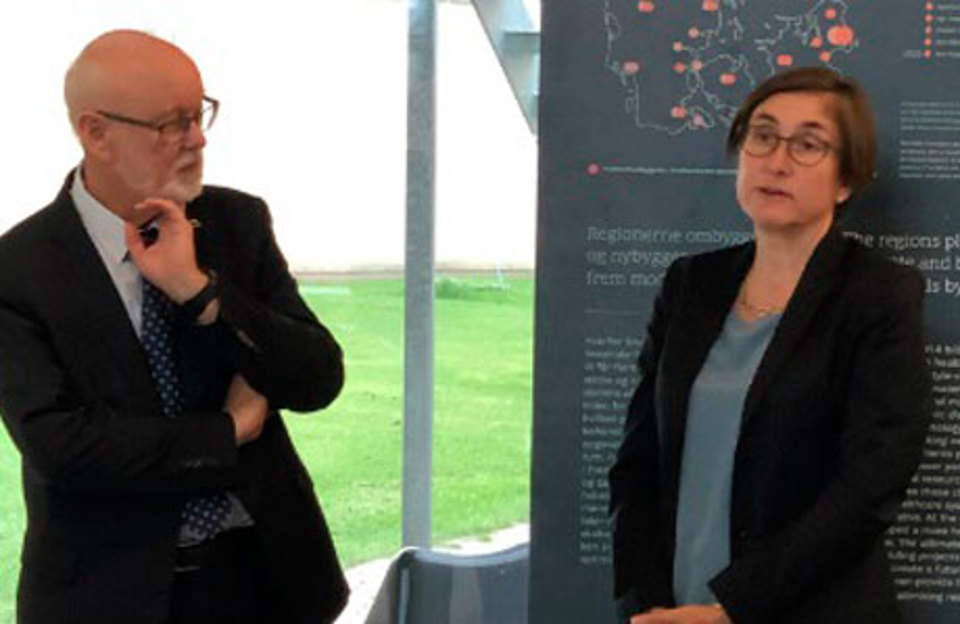Visit from the French Ambassador to Denmark, Caroline Ferrari, 2019