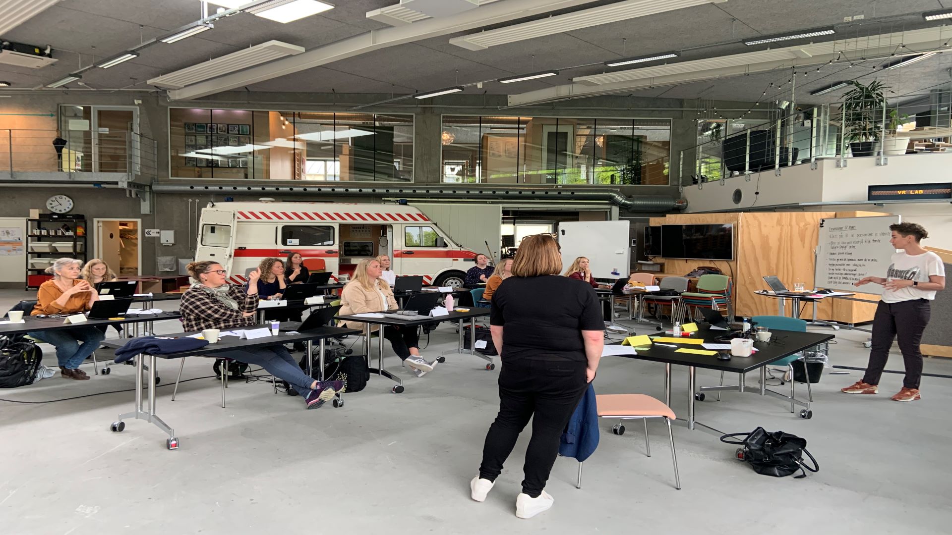 Fra workshop som forberedelse af fødselsforberedelse som webinar