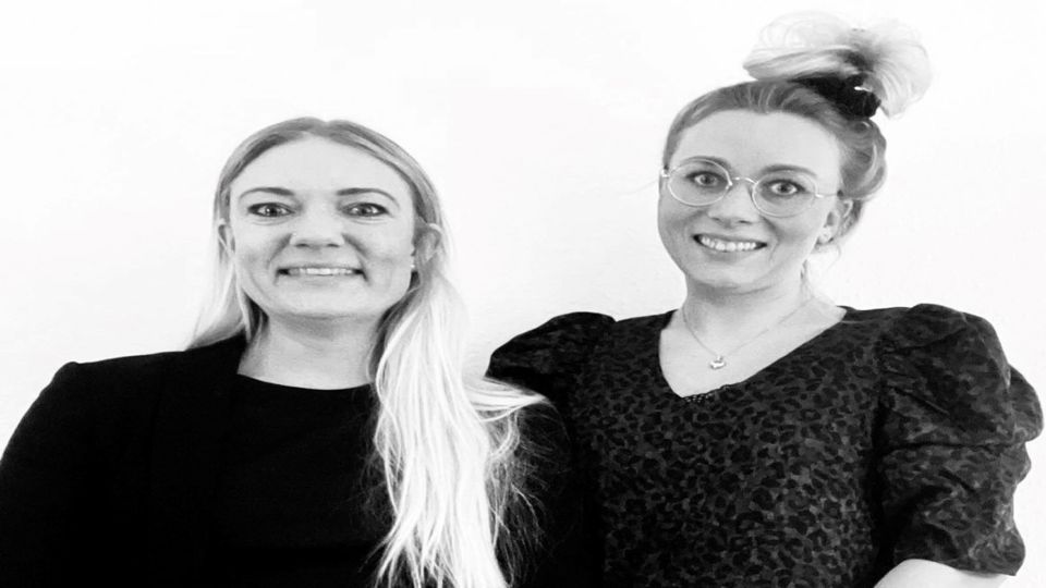 SDU cand.cur.-kandidatstuderende, Kamille Kaas Grønlie og Annsofie Skov Ditlevsen