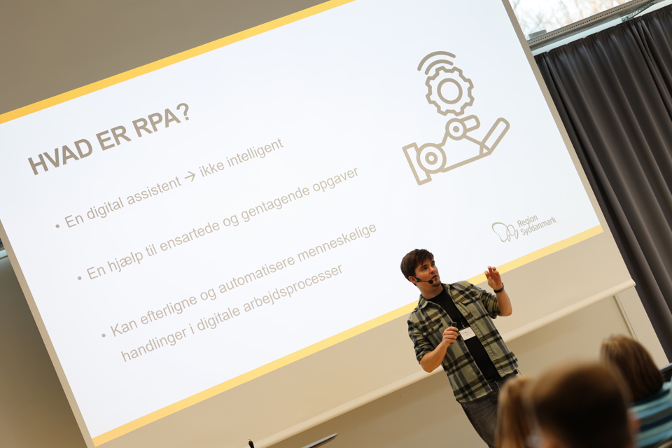 Peter Engholm, automatiseringsspecialist i Regional IT