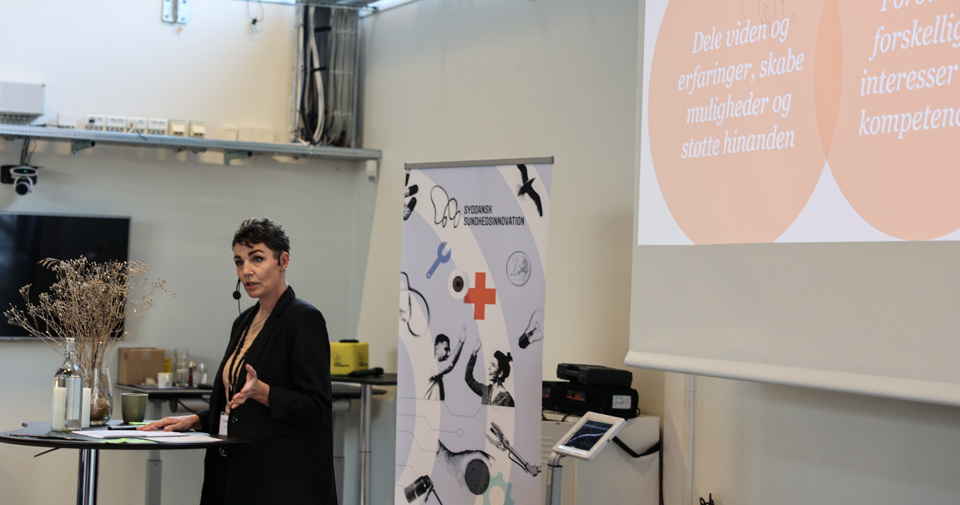 Lise Ringkvist, Syddansk Sundhedsinnovation, byder velkommen