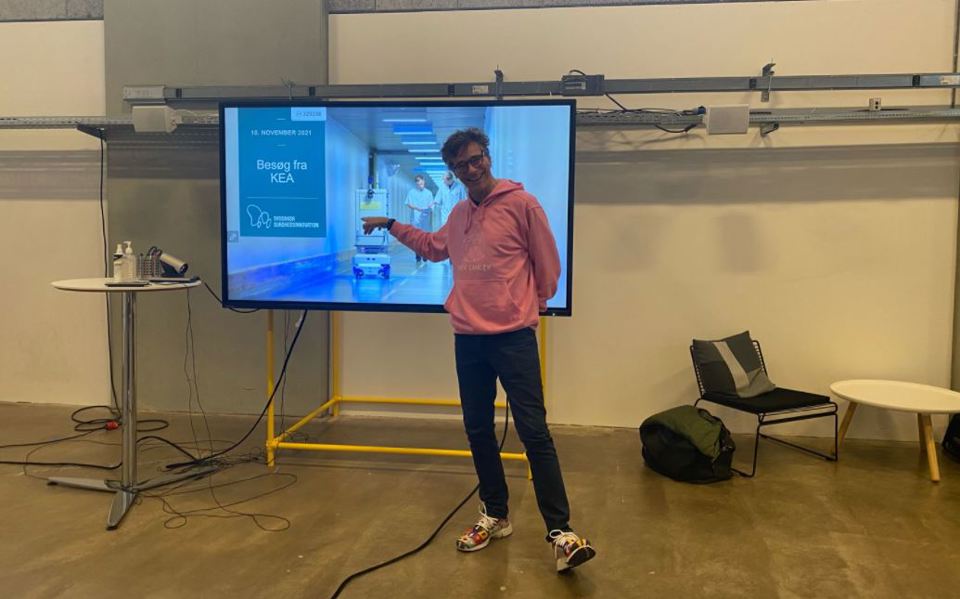 Besøg fra KEA - Københavns Erhvervsakademi