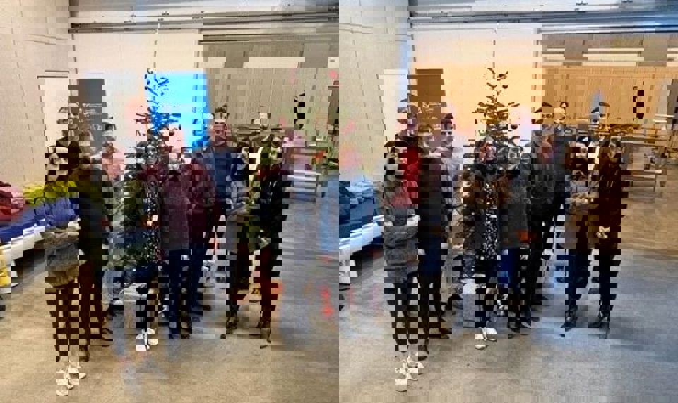 International delegation fra WHO og Georgien