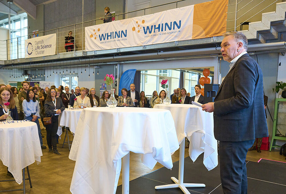 Bo Libergren byder velkommen til WHINN 2024