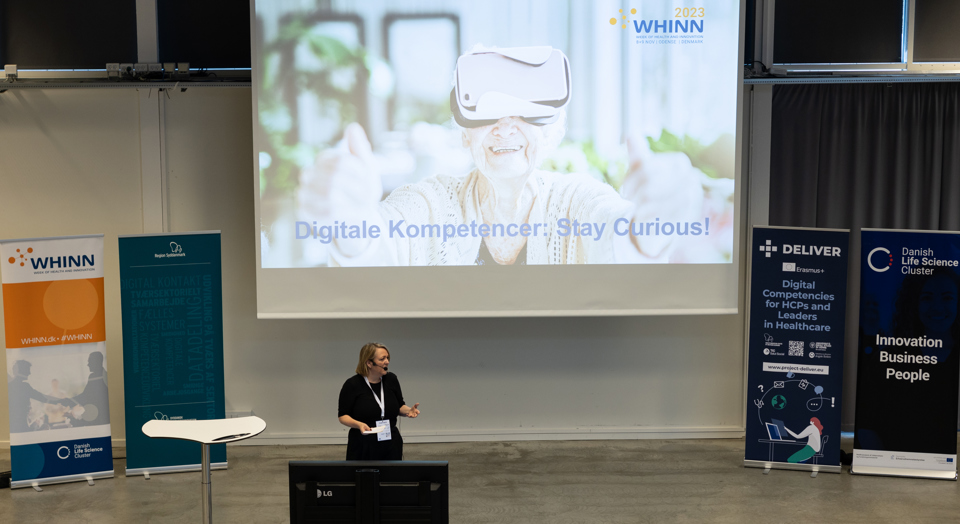 Linda Justi, Syddansk Sundhedsinnovation byder velkommen