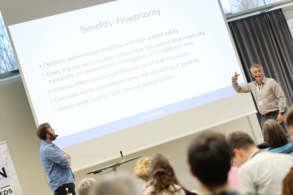 Kenneth Bo Pedersen, ledende overlæge, Afdeling for Medicinske Mavetarmsygdomme på Odense Universitets Hospital og Kristian Kvist, chefkonsulent i Dokumentation og Ledelsesinformation i Region Syddanmark.