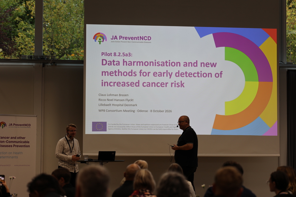 Claus Brasen og Ricco Flyckt  Data harmonisation and new methods for early detection of increased cancer risk