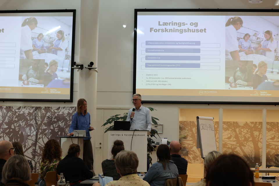 Velkomst ved Anne Hagelskjær, Syddansk Sundhedsinnovation og Jeppe Kristensen, Forskning- og Læringshuset